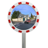 Miroir pour l'industrie ou voies privées - Gamme Economique - Diamètre 800 mm - Garantie 3 ans