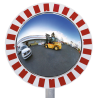 Miroir pour l'Industrie ou voies privées - Vision 180° - Diamètre 600 mm - Garantie 3 ou 6 ans