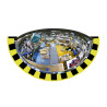 Demi-miroir pour les entrepôts et la logistique - Vision à 180°- 1/2 diamètre 900 mm - Garantie 3 ans