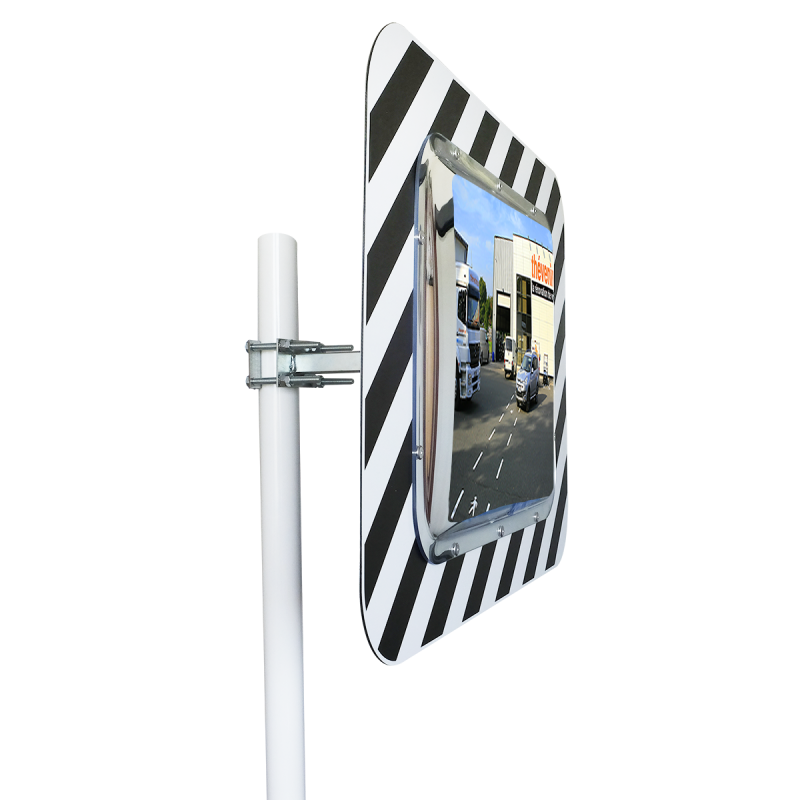 Miroir routier conforme - Gamme Economique - 450 x 600 mm - Garantie 3 ans