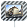 Miroir routier conforme - Gamme Economique - 600 x 800 mm - Garantie 3 ans