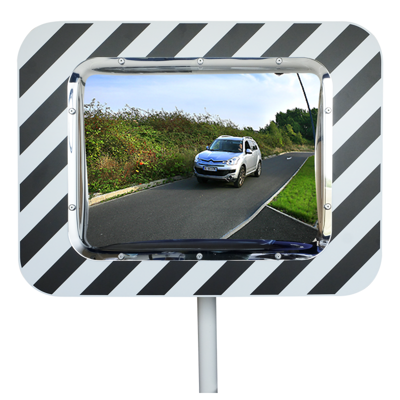 Miroir routier conforme - Gamme Economique - 600 x 800 mm - Garantie 3 ans