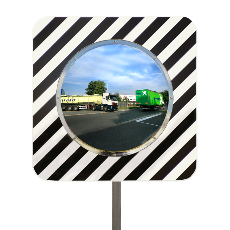 Miroir routier conforme - Gamme Jura - Diamètre 600 mm - Garantie 10 ans